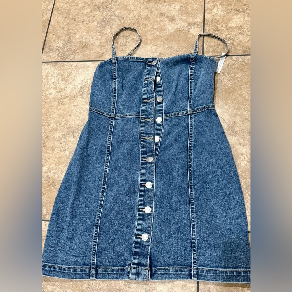 RSQ Denim Button-Down Dress